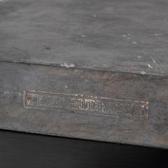 Golden Brick Side Table - 4180329