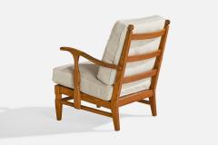 Goperts mobler Lounge Chairs with Pine and Fabric Sweden 1940s - 4767101