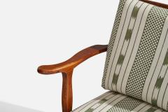 Goperts mobler Sofa with Pine and Fabric Sweden 1940s - 4767081