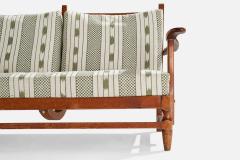 Goperts mobler Sofa with Pine and Fabric Sweden 1940s - 4767082