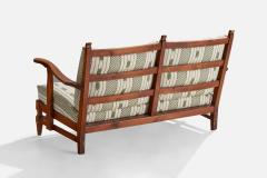 Goperts mobler Sofa with Pine and Fabric Sweden 1940s - 4767084