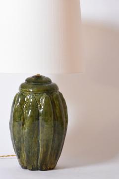 Green oblong ceramic lamp Helder 2025 - 4539967