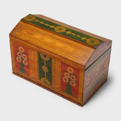 Guatemalan Folk Painted Chest - 4258184
