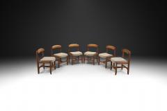 Guillerme et Chambron Guillerme et Chambron Set of Six V ronique Chairs France 1970s - 2911956