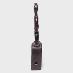 Hand Carved Pulley Sculpture - 4167125