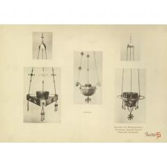 Hanging Oil Lamp Designed By Sergei Vashkov  - 4780906
