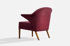 Hans Olsen Lounge Chairs with Fabric and Wood Denmark 1960s - 4767961