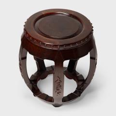 Hardwood Drum Stool - 4182155