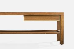 Harvey Probber Large Bench with Mahogany and Brass USA 1960 - 4768082