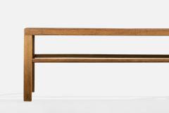 Harvey Probber Large Bench with Mahogany and Brass USA 1960 - 4768083