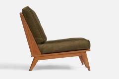 Heywood Wakefield Settee with Maple and Fabric USA 1950s - 4768110