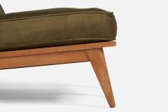 Heywood Wakefield Settee with Maple and Fabric USA 1950s - 4768111
