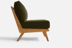 Heywood Wakefield Settee with Maple and Mohair USA 1950s - 4768115