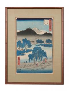 Hiroshige Utagawa Japanese Woodblock Print The Fifty three Stations of the Tokaido Utagawa Hiroshi - 2921460