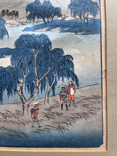 Hiroshige Utagawa Japanese Woodblock Print The Fifty three Stations of the Tokaido Utagawa Hiroshi - 2921462