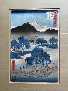 Hiroshige Utagawa Japanese Woodblock Print The Fifty three Stations of the Tokaido Utagawa Hiroshi - 2921463
