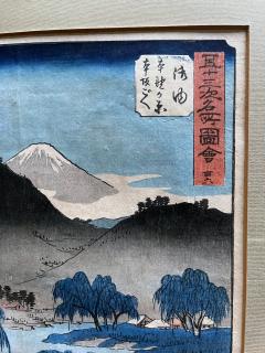 Hiroshige Utagawa Japanese Woodblock Print The Fifty three Stations of the Tokaido Utagawa Hiroshi - 2921469