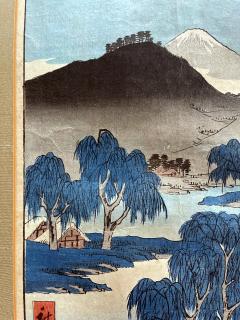 Hiroshige Utagawa Japanese Woodblock Print The Fifty three Stations of the Tokaido Utagawa Hiroshi - 2921470