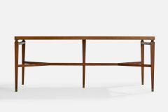 Holabird and Root Dining Table with Oak and Brass USA 1934 - 4768132