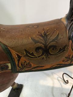 IMPORTANT CARVED TURN OF THE CENTURY CAROUSEL HORSE - 1025496