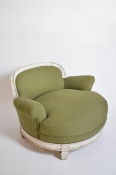 Important Louis XVI style armchair 1940s  - 4539640
