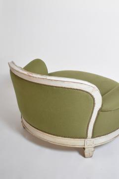 Important Louis XVI style armchair 1940s  - 4539643