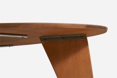 Isamu Noguchi Early Rudder Table with Birch and Steel for Herman Miller 1950s - 4768308