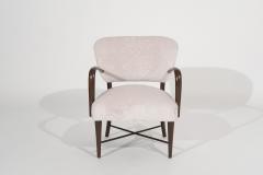 Italian Accent Chair in Wool C 1950s - 2924241