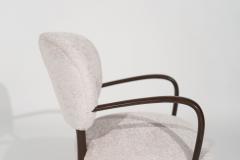 Italian Accent Chair in Wool C 1950s - 2924243