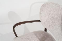 Italian Accent Chair in Wool C 1950s - 2924247