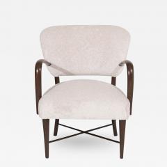Italian Accent Chair in Wool C 1950s - 2928038