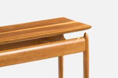 Italian Designer Console Table in Wood Italy 1950s - 4775772
