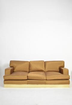 Jacques Charpentiers style sofa 1970s  - 4539198
