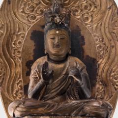 Japanese Gilt Seated Kannon Figure - 4167468