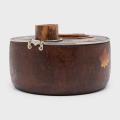 Japanese Inlaid Paulownia Tabako Bon - 4459411