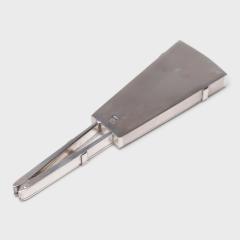 Japanese Silver Fan Form Box - 4165814