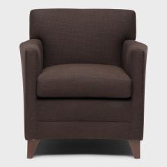 Jean Michel Frank Style Angled Armchair - 4180717