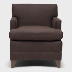 Jean Michel Frank Style Angled Armchair - 4180722