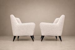 Joaquim Tenreiro Joaquim Tenreiro Armchairs Hardwood with Ebonized Legs Brazil 1950s Lot 30C - 4624333