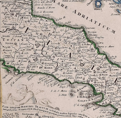 Johann Baptist Homann Hand Colored 18th Century Homann Map of the Danube Italy Greece Croatia - 2684783