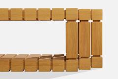 John Rubinstein Coffee Table in Wood USA 1990s - 4768585