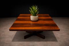 Jorge Zalszupin Chanceler Coffee Table in Rosewood and Metal Jorge Zalszupin Lot 852A - 4624877