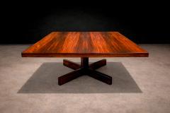 Jorge Zalszupin Chanceler Coffee Table in Rosewood and Metal Jorge Zalszupin Lot 852A - 4624878