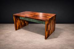 Jorge Zalszupin Midcentury Modern Foldable Desk in Rosewood Jorge Zalszupin 1970s Lot 556 - 4624902