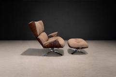 Jorge Zalszupin Paulistana Armchair with Ottoman by Jorge Zalszupin c 1959 Lot 802A - 4624700