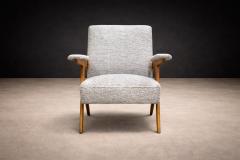 Jos Zanine Caldas Z Armchair in Pau Marfim Wood Boucle by Jose Zanine Caldas 1950s Lot 376 - 4624716