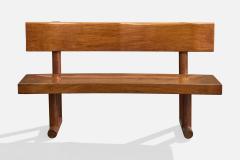 Jose Zanine Caldas Bench in Mahogany Brazil 1980s - 4768714