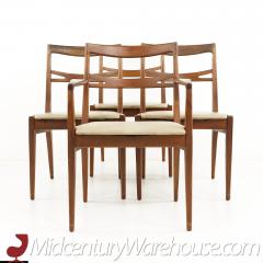 Kipp Stewart Kipp Stewart for Drexel Declaration Mid Century Walnut Dining Chairs Set of 4 - 2580573