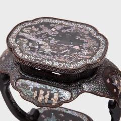 Korean Mother of Pearl Stool - 4260470