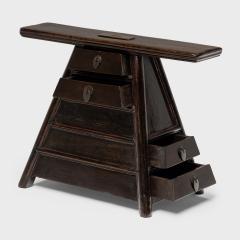 Lacquered Barber s Stool - 4260272